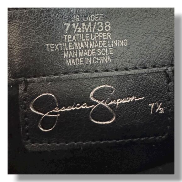 Jessica Simpson Women's Black Over The Knee Stiletto Boots Size 7.5 - Picture 10 of 10